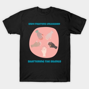 Endo Fighters Unleashed: Shattering the Silence T-Shirt